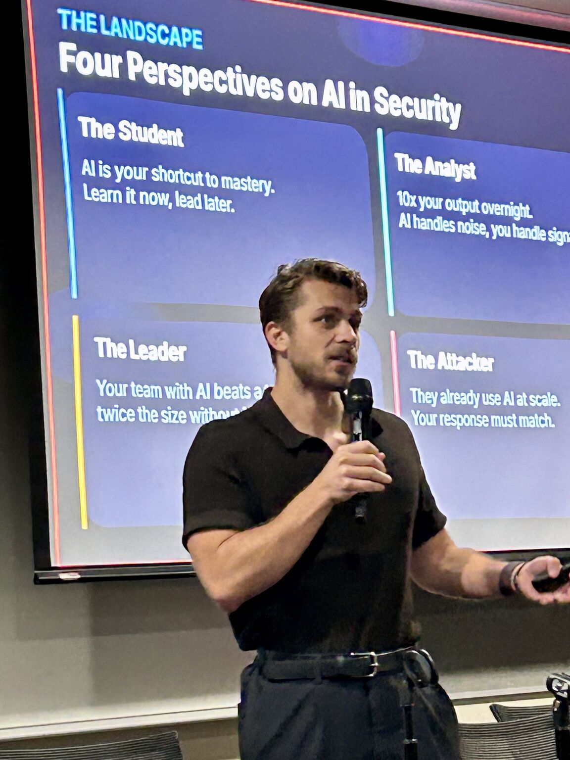 Presenting the Four Perspectives on AI in Security at Palm Beach State College